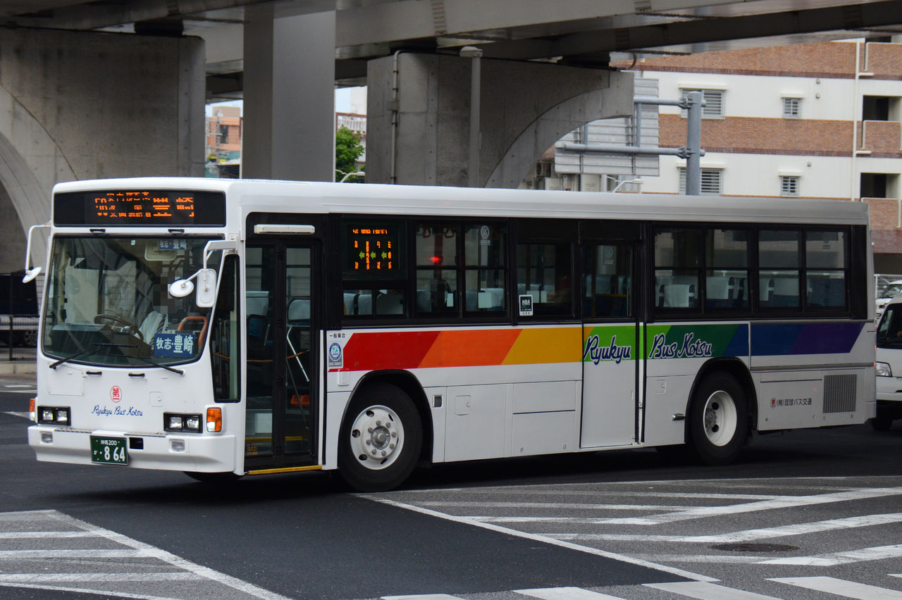 琉球バス交通 大型移籍車 ざっしーのただ載せてゆくだけ