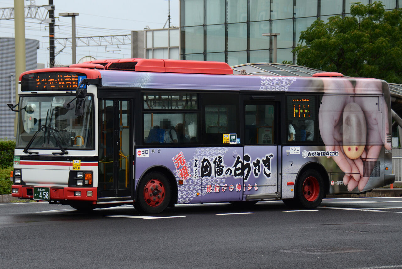 一畑バス 中型車 ざっしーのただ載せてゆくだけ