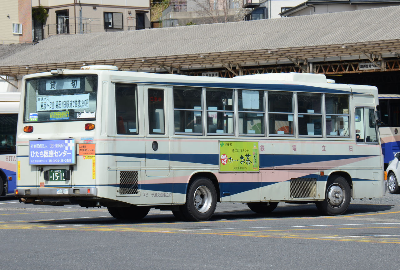 茨城交通 日立オフィス 中型車② : ざっしーのただ載せてゆくだけ