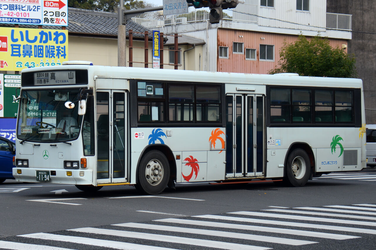 鹿児島交通 大型移籍車⑧ : ざっしーのただ載せてゆくだけ