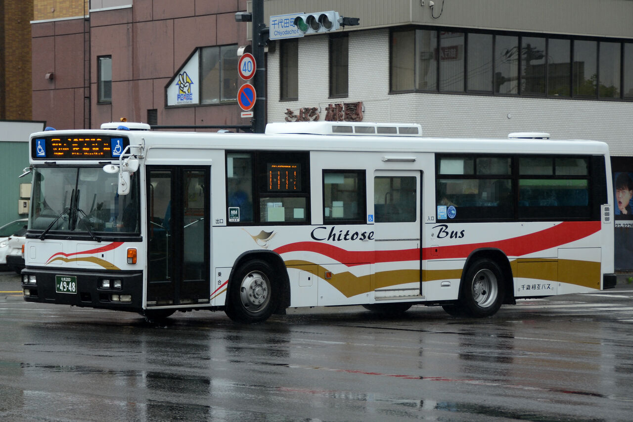 千歳相互観光バス 札幌200か4948 : ざっしーのただ載せてゆくだけ