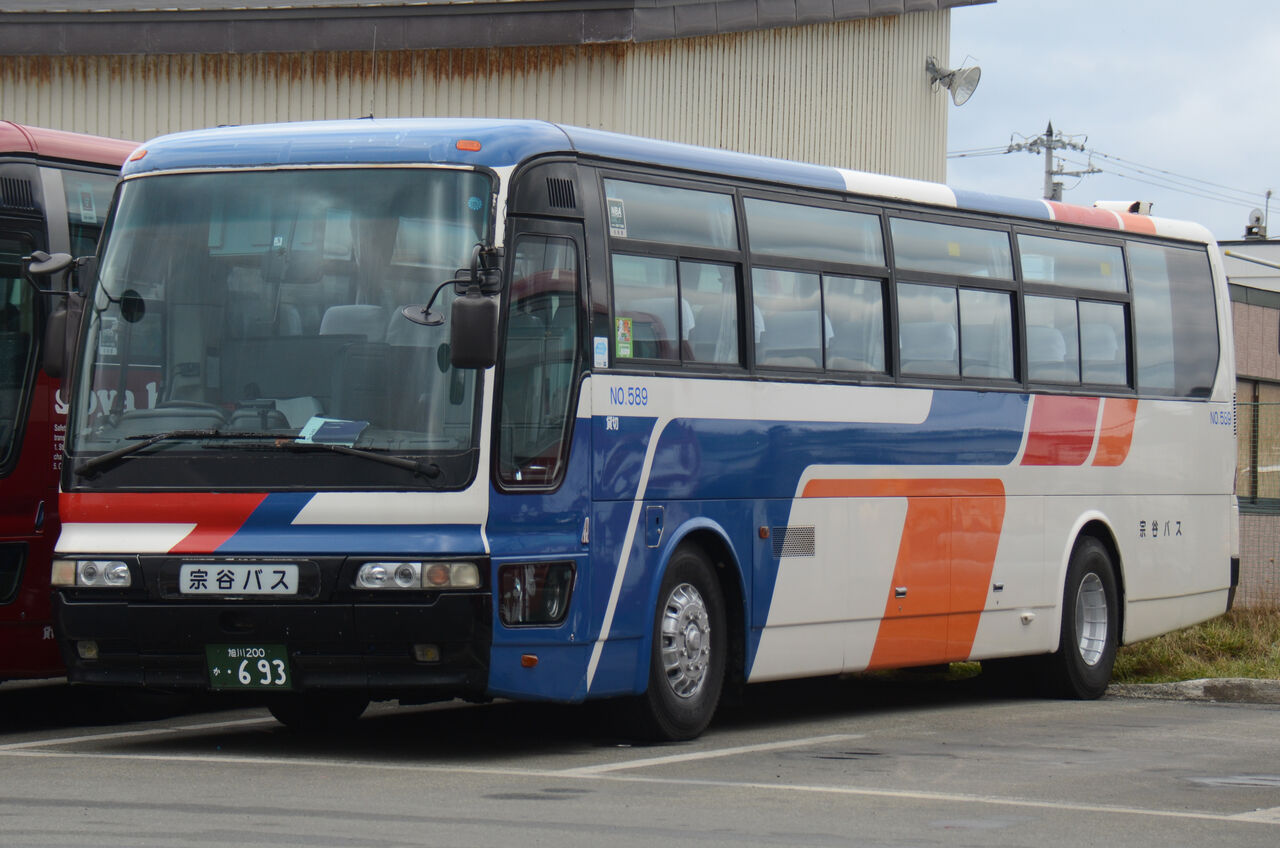 宗谷バス 貸切車 ざっしーのただ載せてゆくだけ