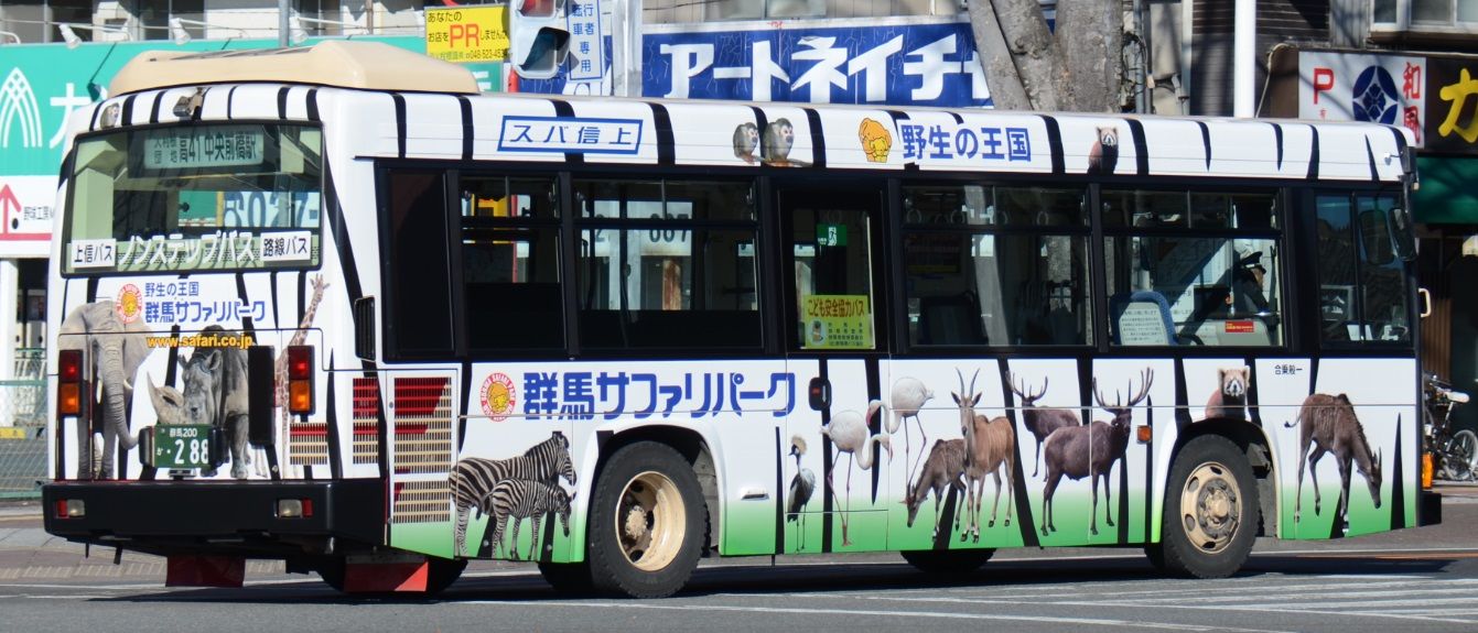 上信バス その1(中型車) : ざっしーのただ載せてゆくだけ 上信バス その1(中型車) : ざっしーのただ載せてゆくだけ