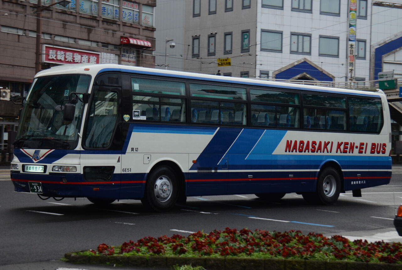 長崎県交通局 貸切車 ざっしーのただ載せてゆくだけ 長崎県交通局 貸切車 ざっしーのただ載せてゆくだけ