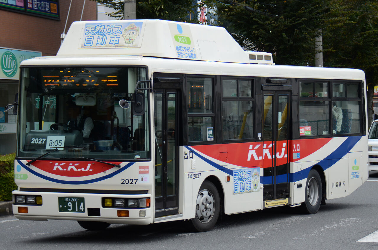川越観光自動車 中型車② : ざっしーのただ載せてゆくだけ