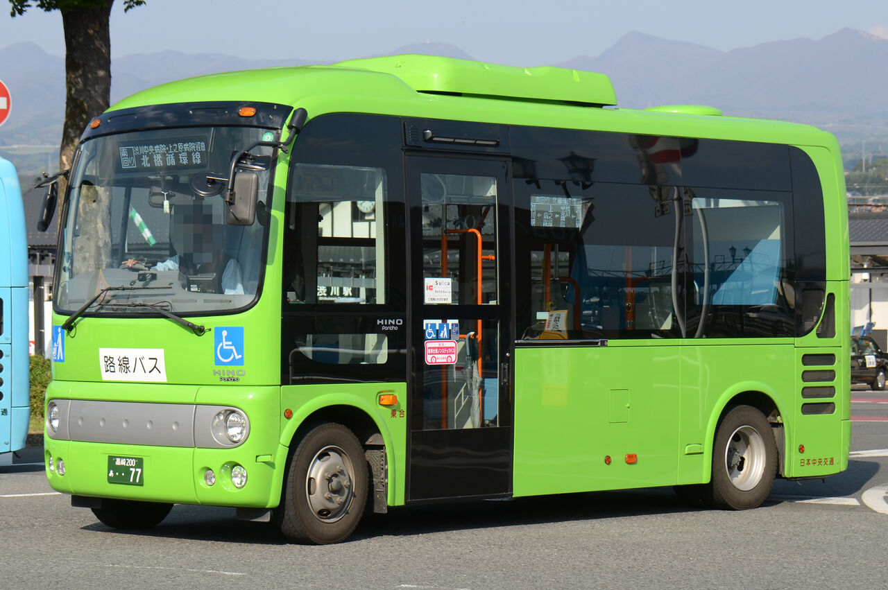 日本中央交通 高崎200あ77 : ざっしーのただ載せてゆくだけ