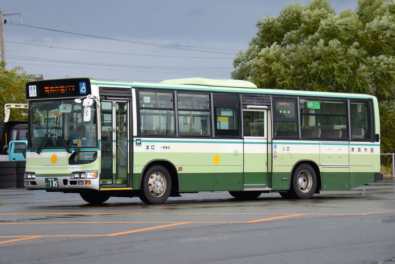 青森市交通部 青森市営バス その3 大型車 ざっしーのただ載せてゆくだけ