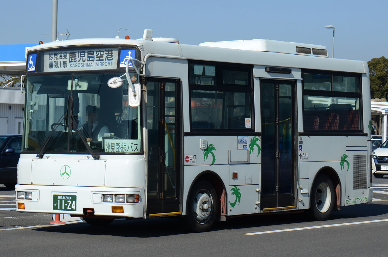 鹿児島交通 小型移籍車 ざっしーのただ載せてゆくだけ