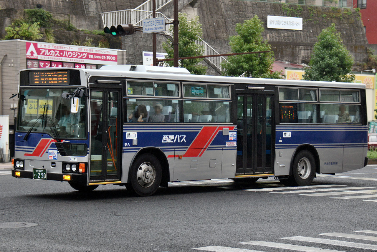 廃品 西肥バス 行先方向幕 Yahoo!オークション - 西肥バス 路線バス