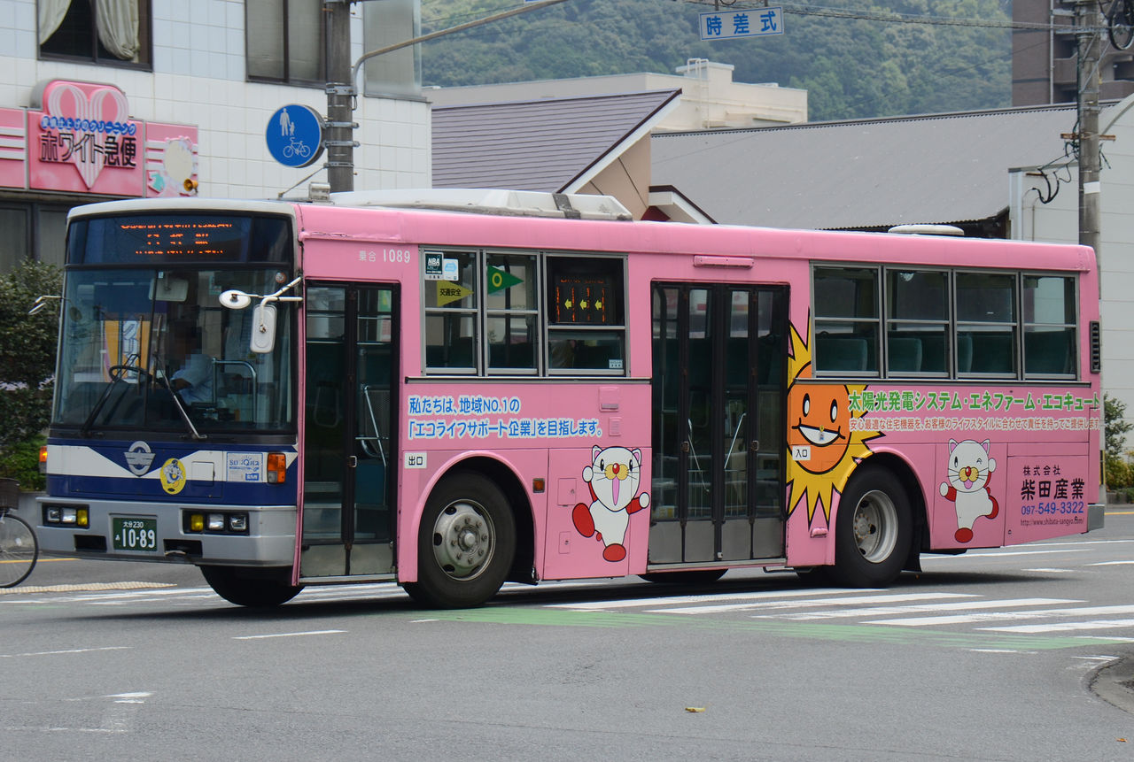 大野竹田バス その1 大型車 ざっしーのただ載せてゆくだけ