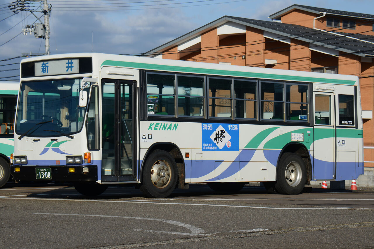 頸南バス 大型車 : ざっしーのただ載せてゆくだけ