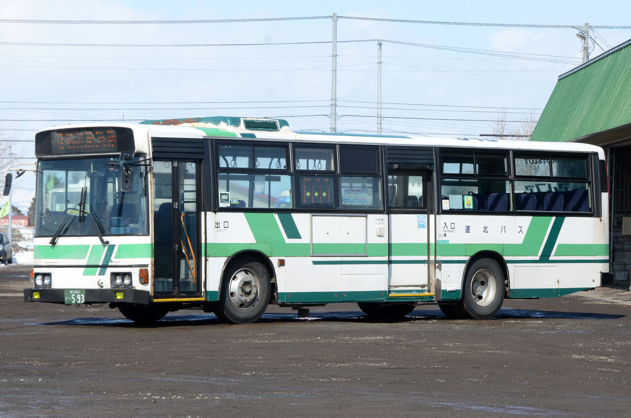 はゆ 道北バス 大型移籍車① : ざっしーのただ載せてゆくだけ