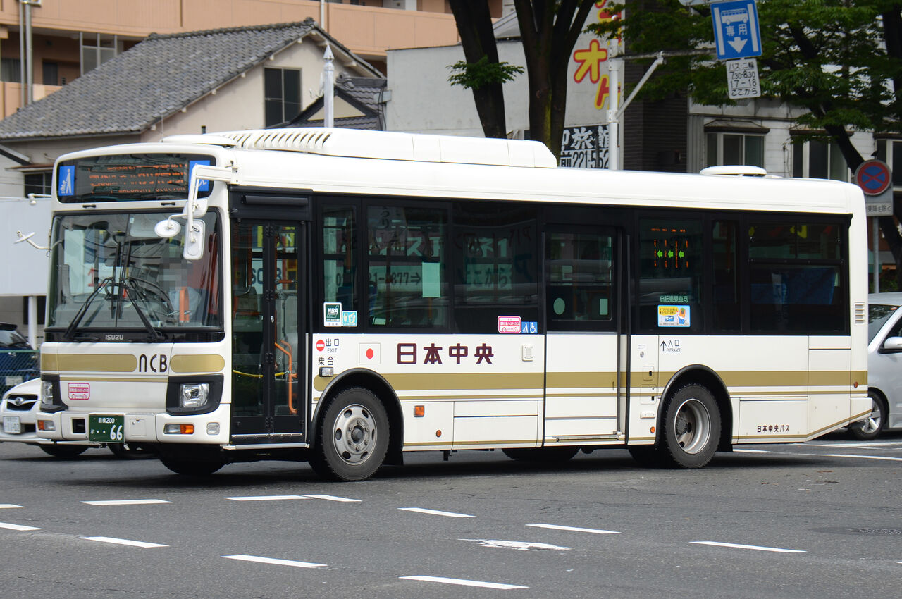 日本中央バス 中型車③ : ざっしーのただ載せてゆくだけ