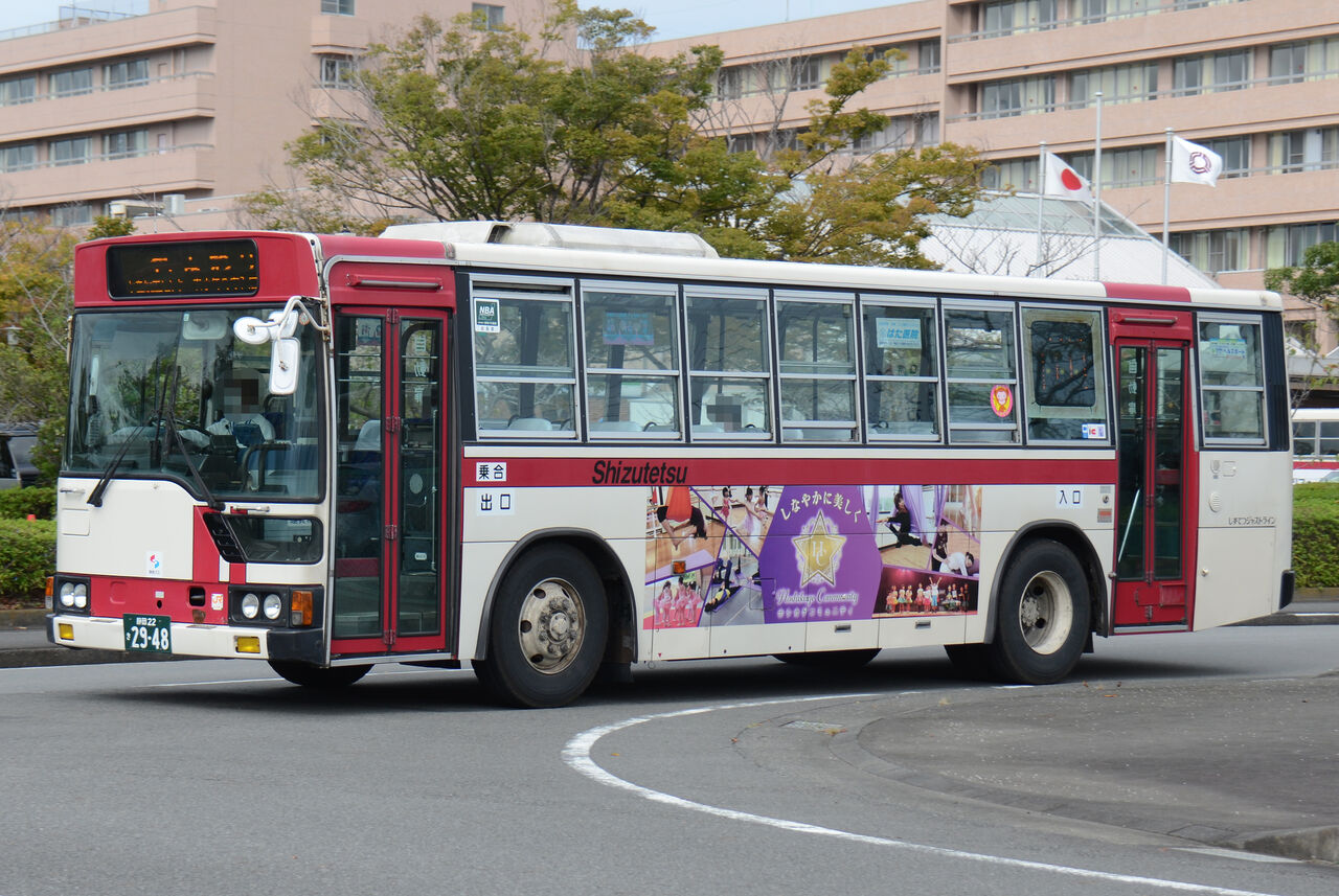 しずてつジャストライン 大型車② : ざっしーのただ載せてゆくだけ