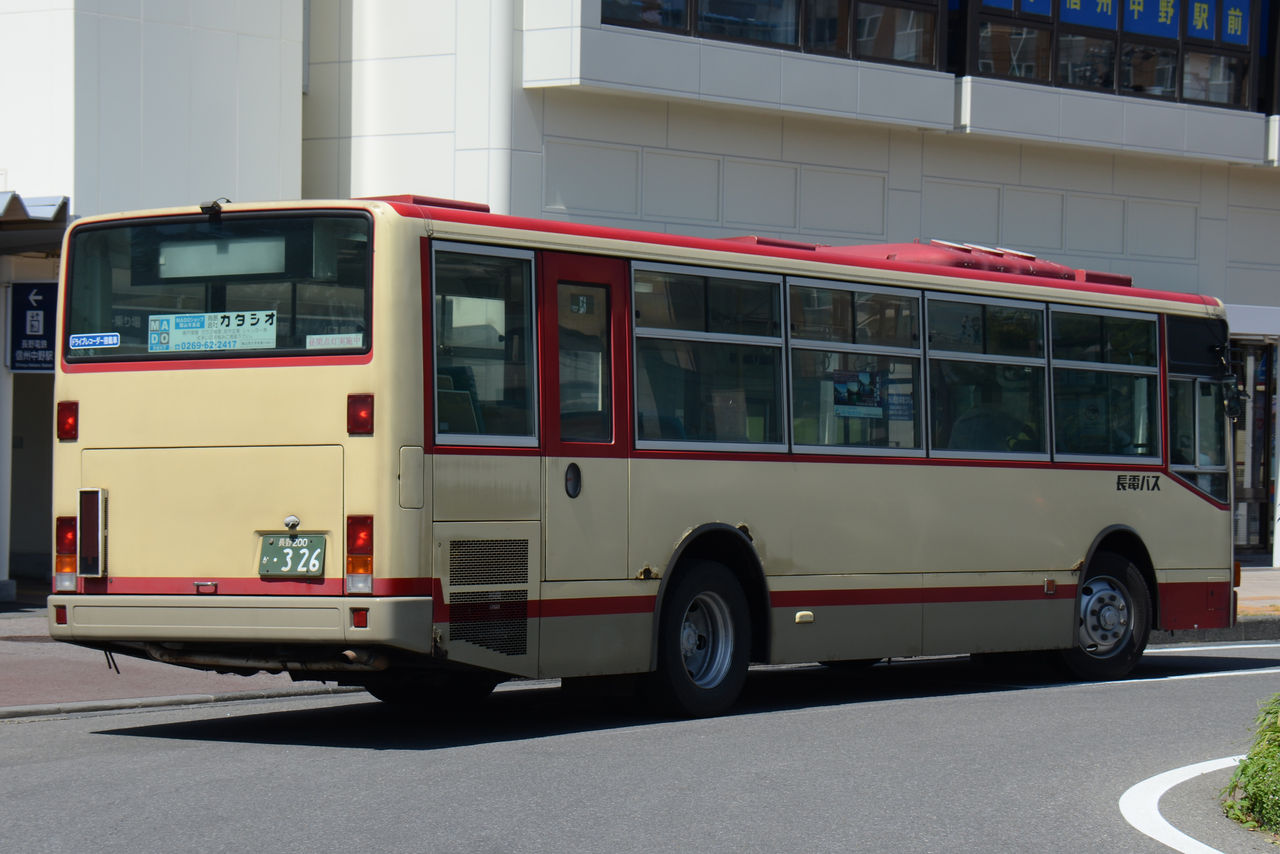 長電バス その5(大型移籍車③) : ざっしーのただ載せてゆくだけ