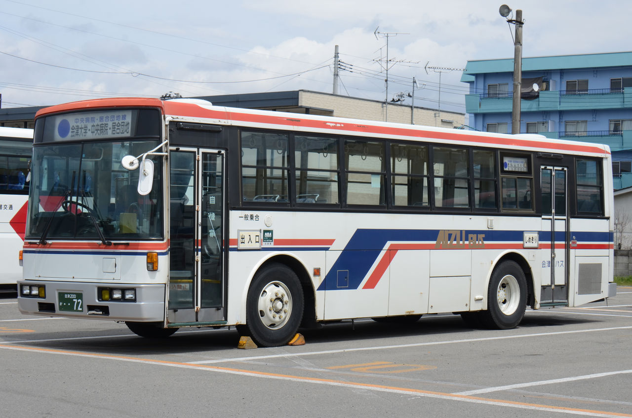 会津乗合自動車(会津バス) 大型移籍車① : ざっしーのただ載せて