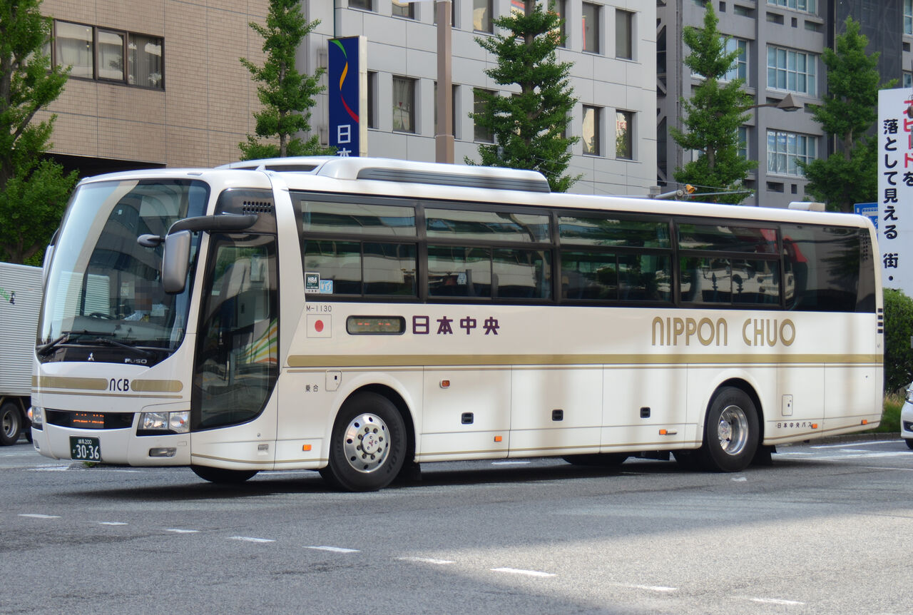日本中央バス 高速路線車 ざっしーのただ載せてゆくだけ