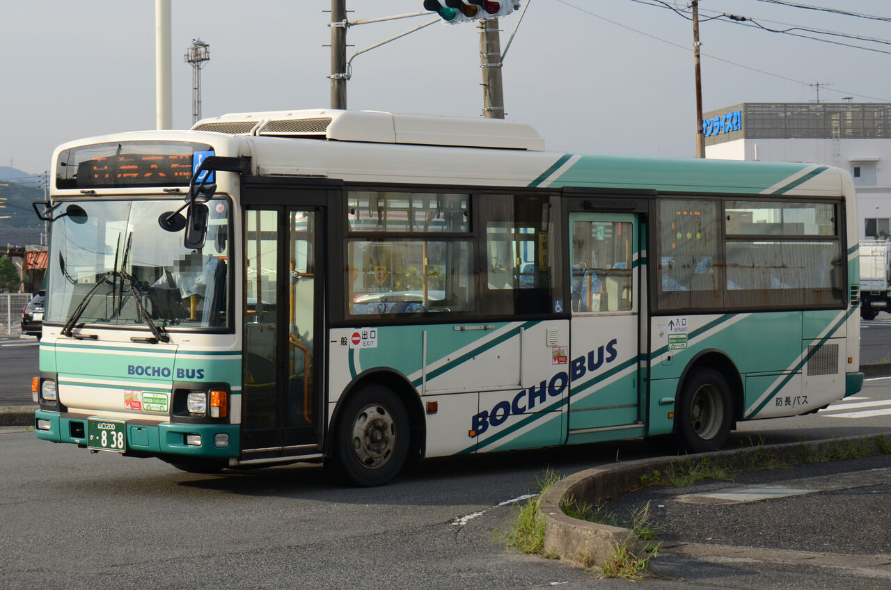 乗工社 バクナル 防長交通 中型車⑤ : ざっしーのただ載せてゆくだけ