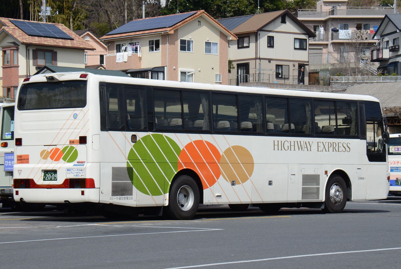 茨城交通 日立オフィス 高速路線車 ざっしーのただ載せてゆくだけ