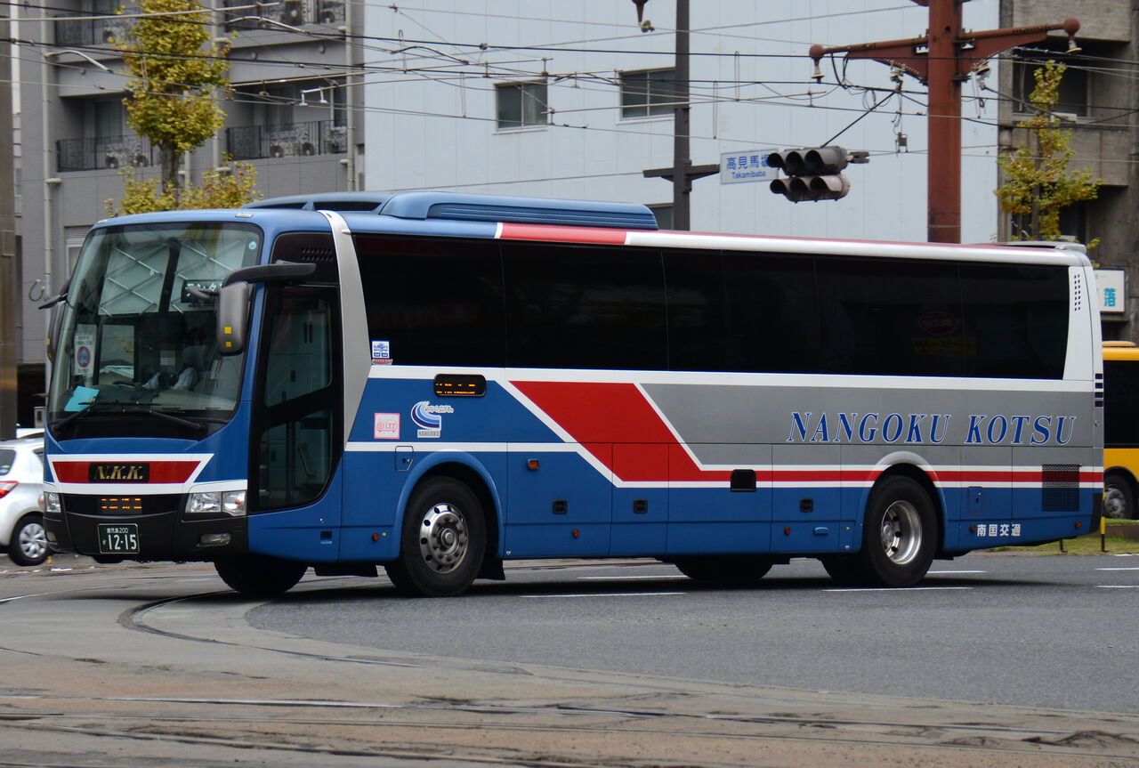 南国交通 高速路線車 ざっしーのただ載せてゆくだけ
