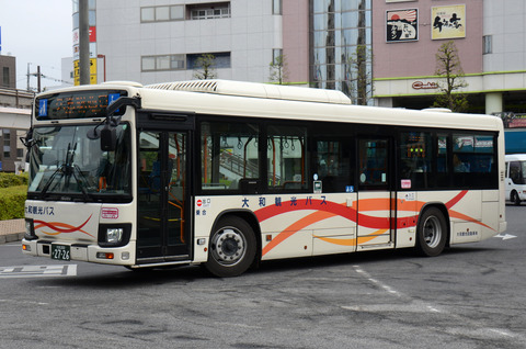 大和観光自動車 大宮200か2726 : ざっしーのただ載せてゆくだけ