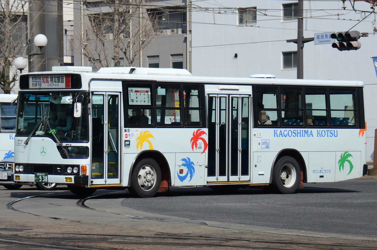 鹿児島交通 大型移籍車 ざっしーのただ載せてゆくだけ