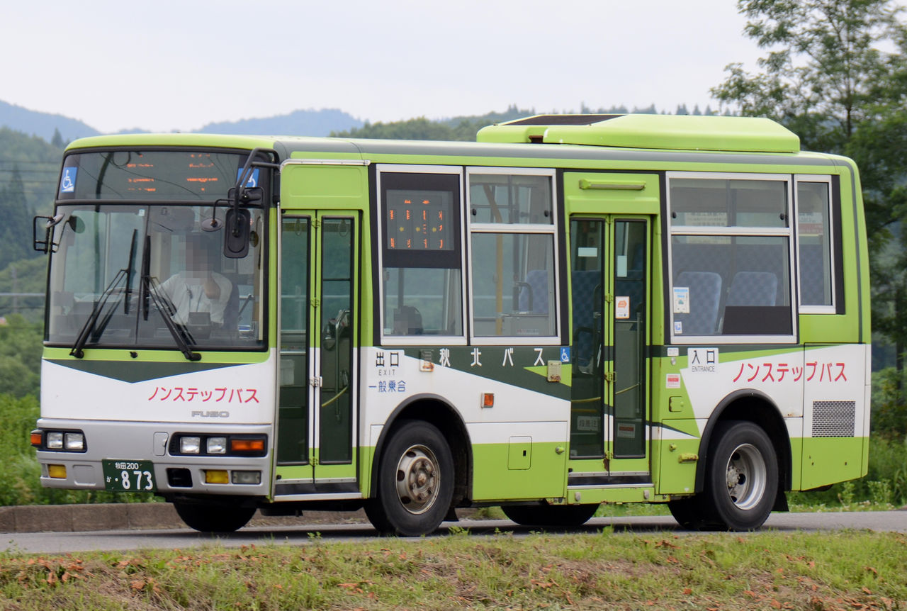 秋北バス 小型移籍車 ざっしーのただ載せてゆくだけ