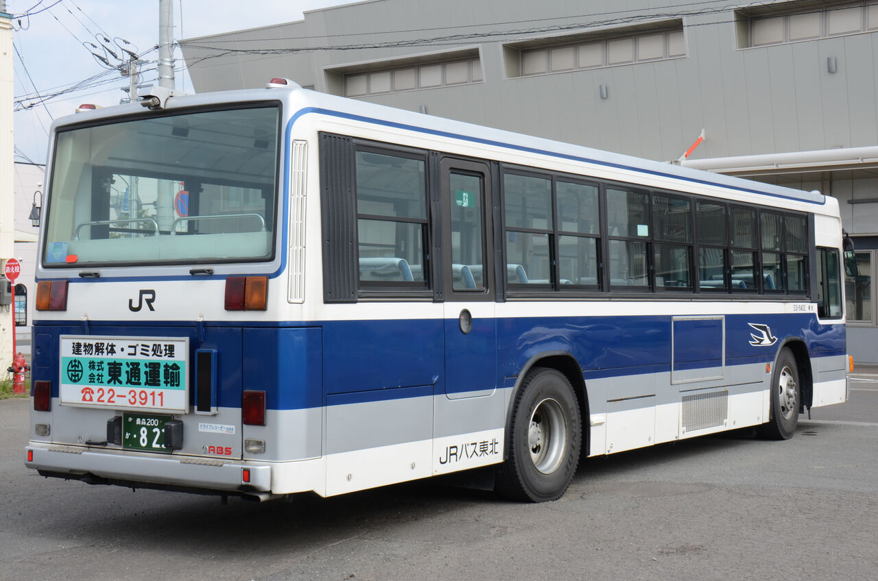 JRバス東北 いすゞガーラ ハイデッカー はやぶさカラー 青森支店配属