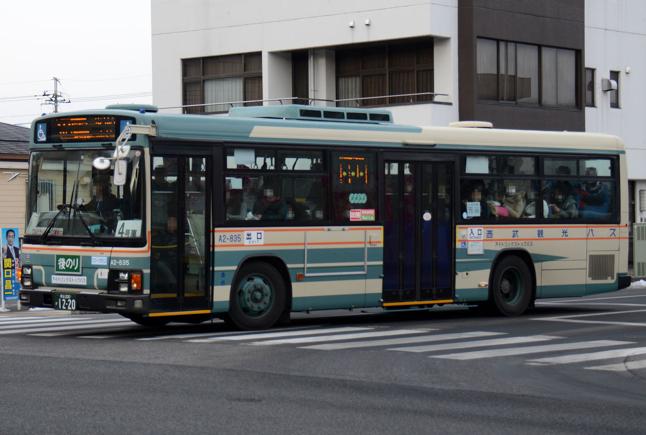 西武観光バス(秩父) 大型車③ : ざっしーのただ載せてゆくだけ