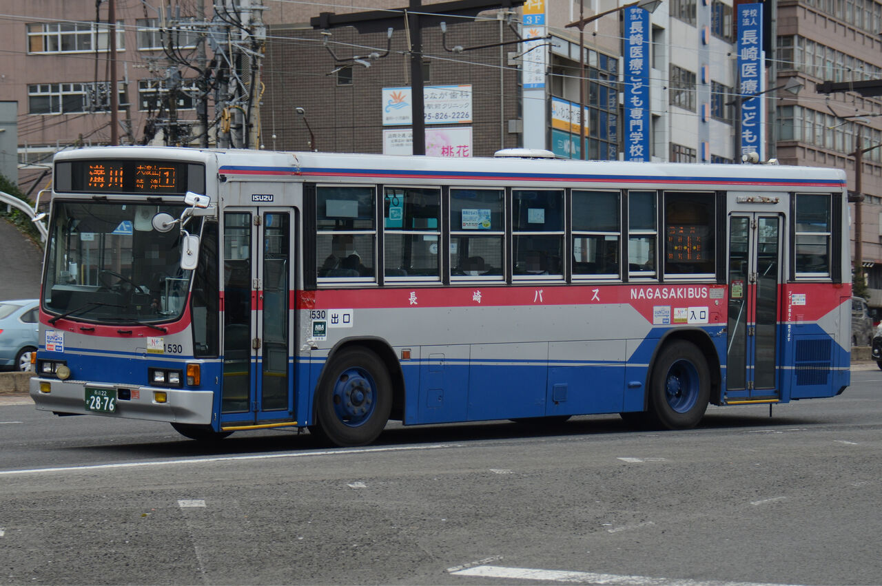 長崎自動車 大型車 ざっしーのただ載せてゆくだけ