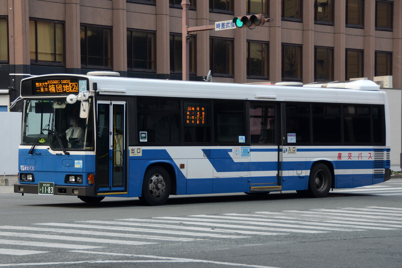 九州産交バス 中型移籍車④ : ざっしーのただ載せてゆくだけ