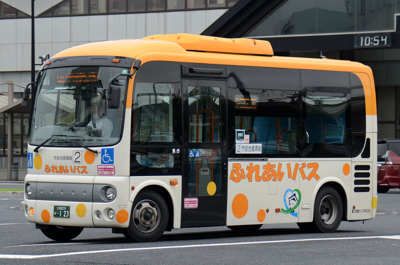蔵の街観光バス とちぎ231か123 : ざっしーのただ載せてゆくだけ