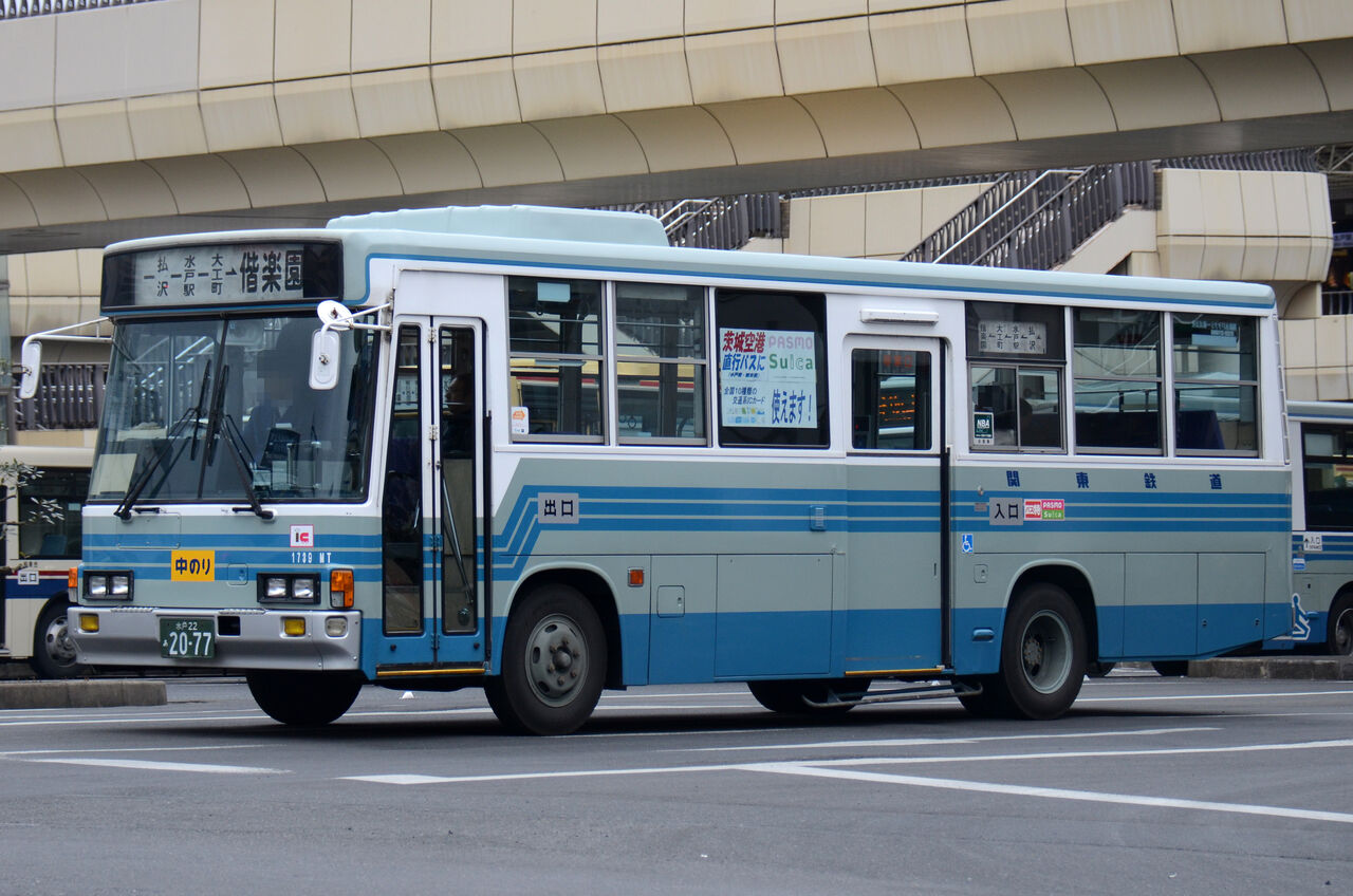 関東鉄道 水戸22あ2077 : ざっしーのただ載せてゆくだけ