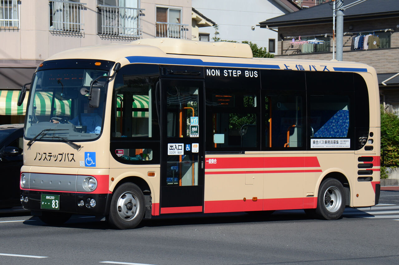 上信観光バス 小型車② : ざっしーのただ載せてゆくだけ