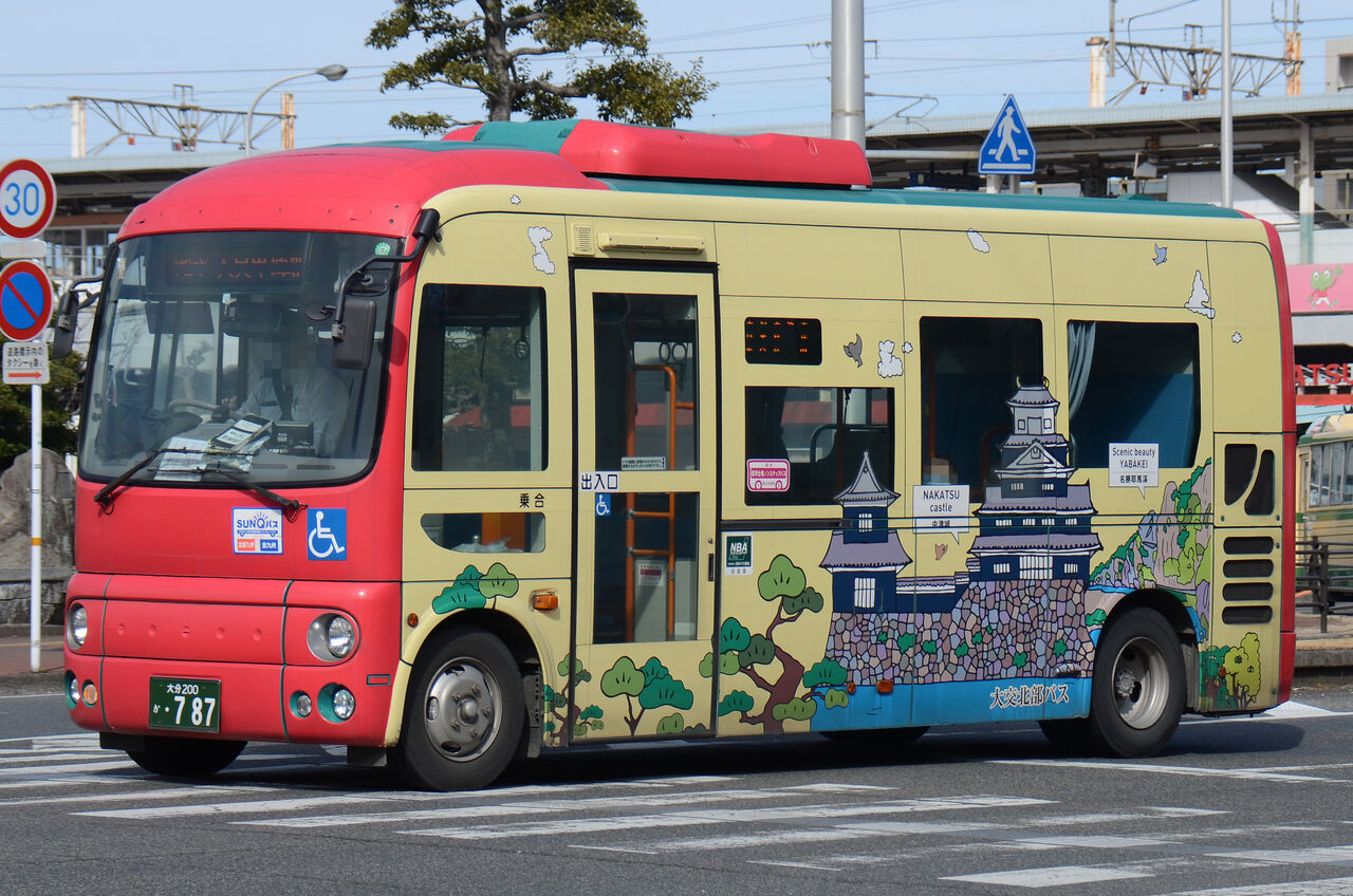 大交北部バス 小型車 ざっしーのただ載せてゆくだけ 大交北部バス 小型車 ざっしーのただ載せてゆくだけ