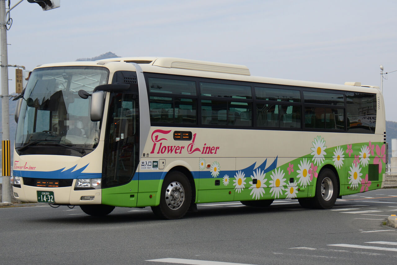 広島交通 高速路線車 : ざっしーのただ載せてゆくだけ