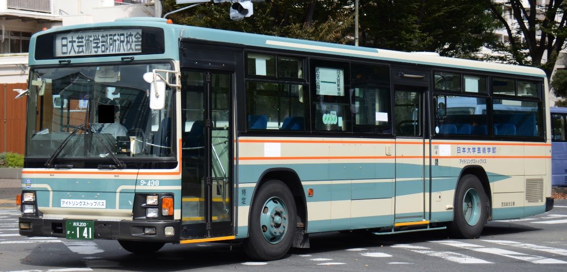 西武バス 西武総合企画のエルガツーステ ざっしーのただ載せてゆくだけ