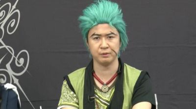 バトスピ 烈火伝第3章発売記念前夜祭配信 宝緑院兼続役の杉田智和氏 自前の宝緑院兼続コスプレで登場 雑食生活の日々