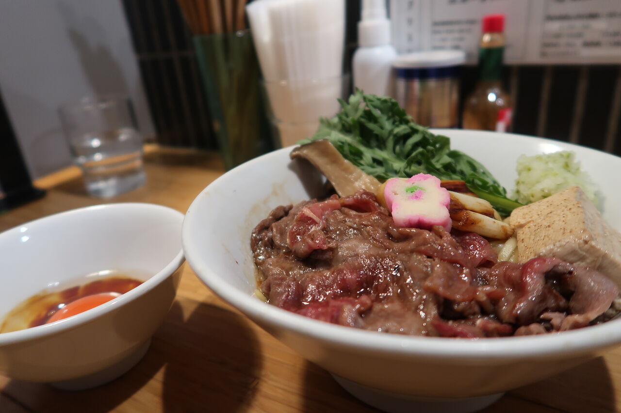カッパ64＠福生市 <限定・国産黒毛和牛A4ランクすき焼きまぜそば