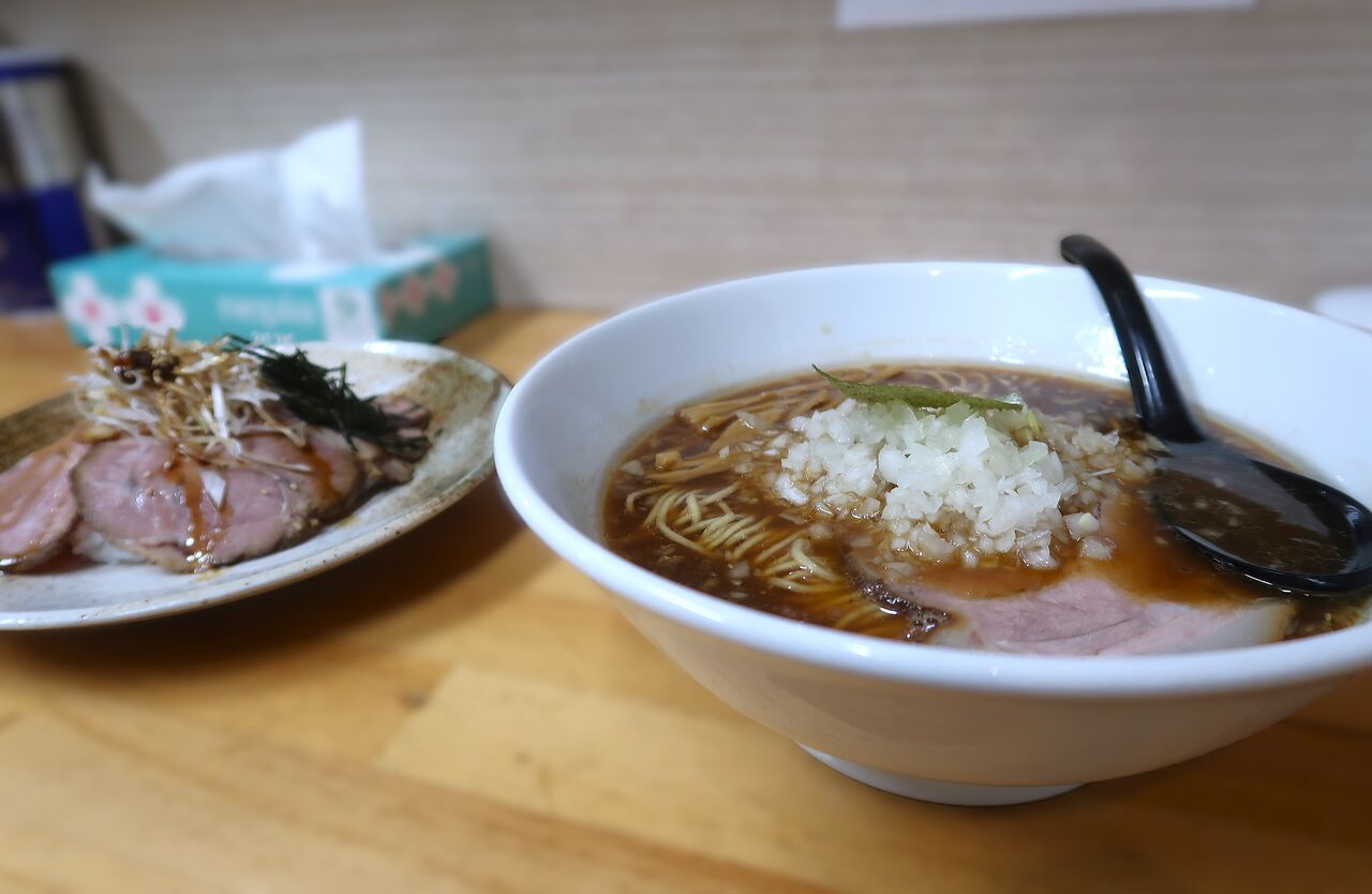 中華そば つけ麺 一陽来福 福生店＠福生市<ラーメン＋チャーシュー丼