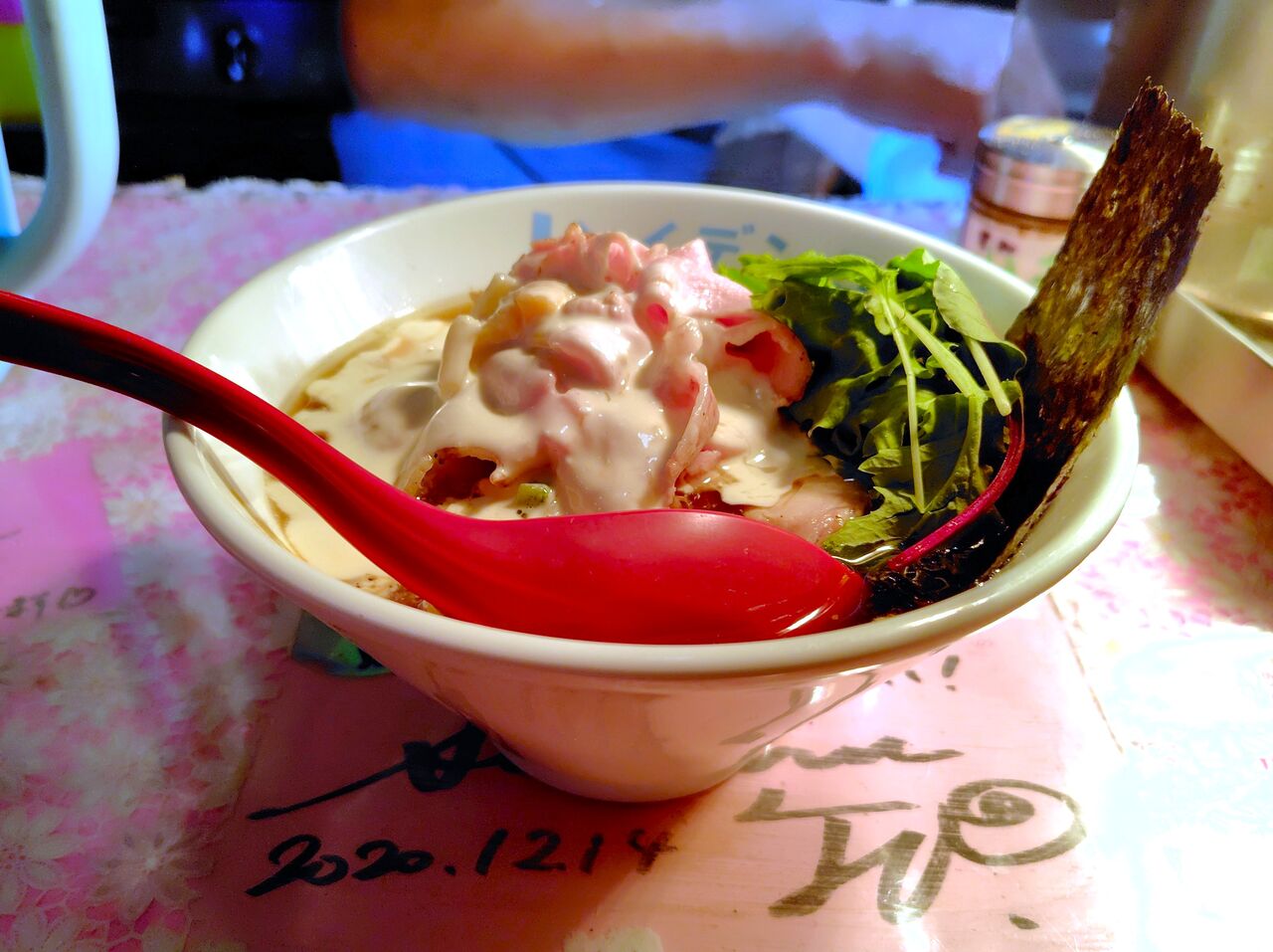 ハイデン・コッコFactory らーめん 凛々(ﾘﾘｨ)＠福生<限定・凛々しい帆