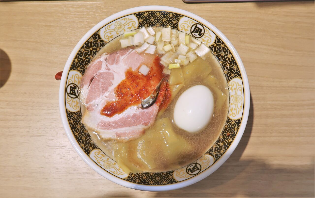 すごい煮干ラーメン 凪 多摩センター店@多摩市【2021新店】<味玉
