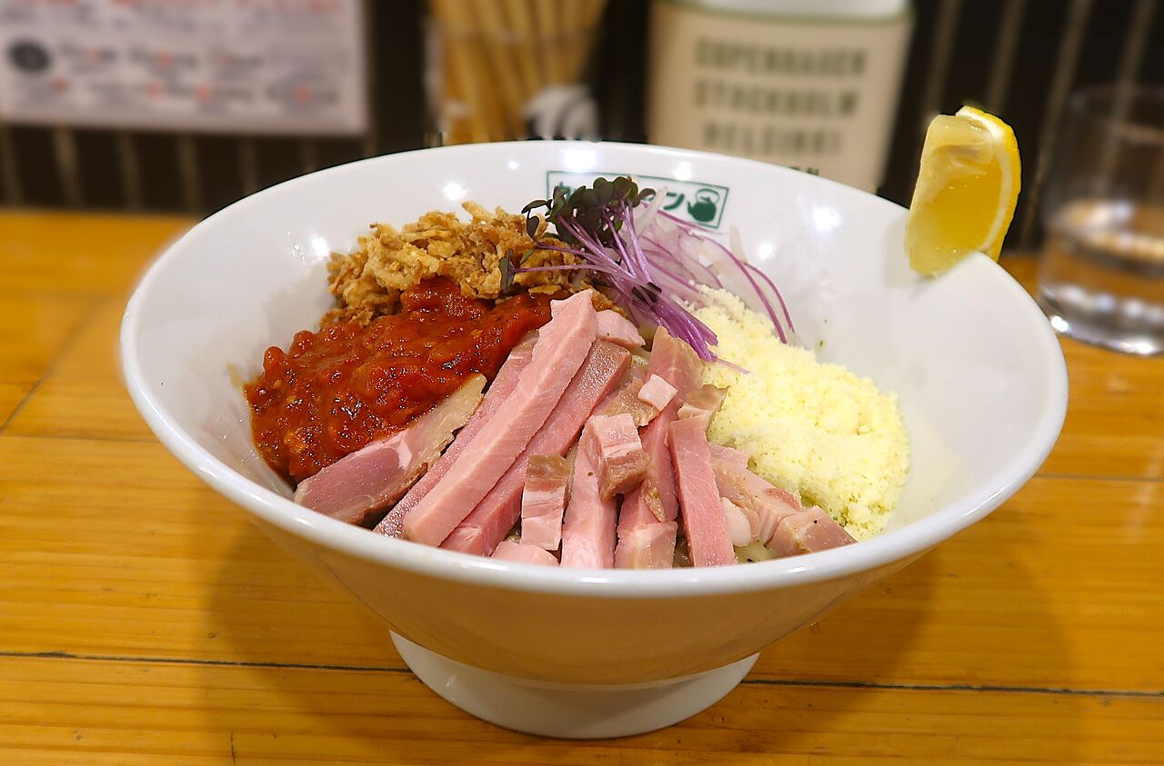 カッパ64＠福生市<限定・トマトバジルまぜそば> : ZATSUのラーメン