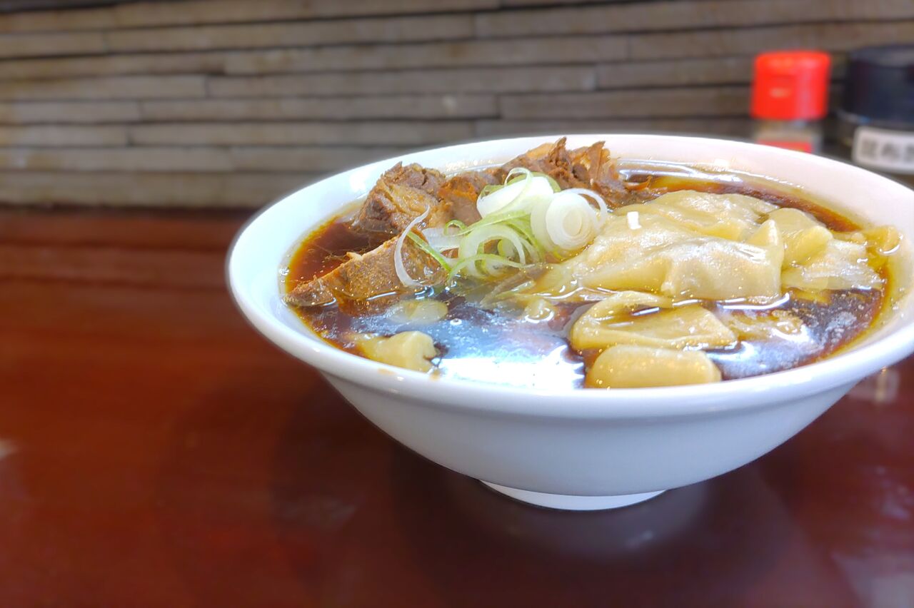 手打ち麺 陰日向(かげひなた)@府中市【2024新店】<ワンタン