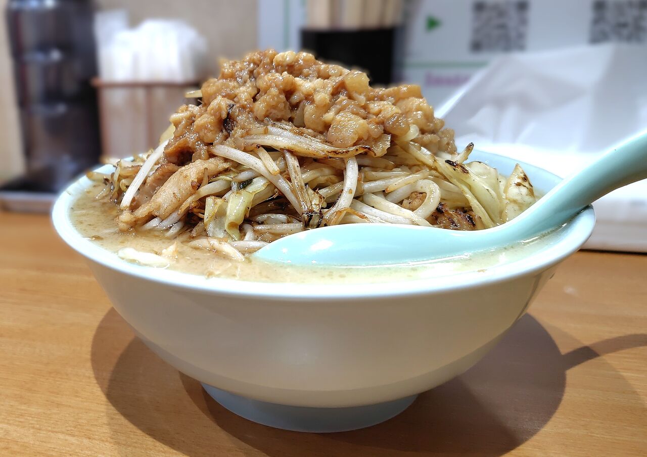 猛獣タンメン (広島お好み焼きホプキンス)@福生市<タンメン並＋肉マシ