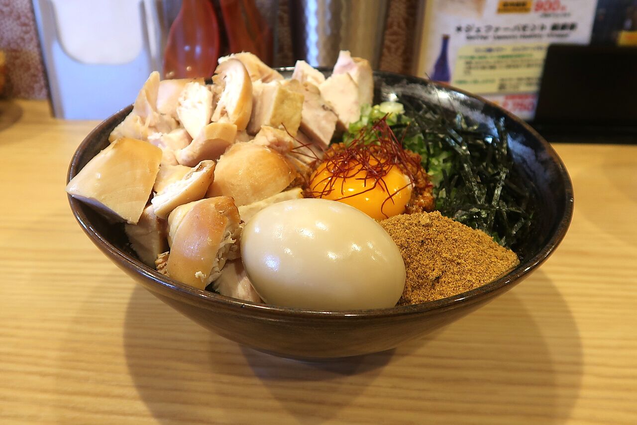 麺や 田むら＠福生市<まぜそばカレー極＋味玉> : ZATSUのラーメン