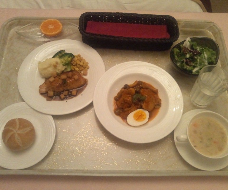 入院中の食事 サンタクルス夙川 ザッタリー 入院中の食事 サンタクルス夙川 ザッタリー