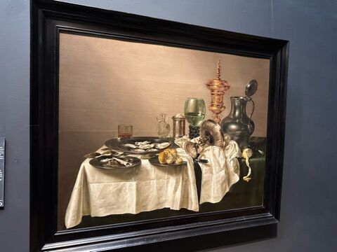 美術】ウィレム・クラースゾーン・ヘーダ／『金色の杯のある静物画