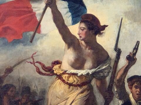 kEugène Delacroix【民衆を導く自由の女神】 民衆を導く自由の女神：ドラクロワの名画がルーヴル美術館で再