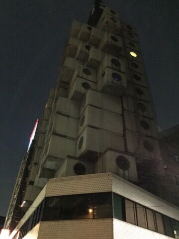 映画のロケ地訪問 中銀カプセルタワー ウルヴァリン サムライ Zauberblog